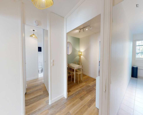 Very nice double bedroom in the 15th arrondissement