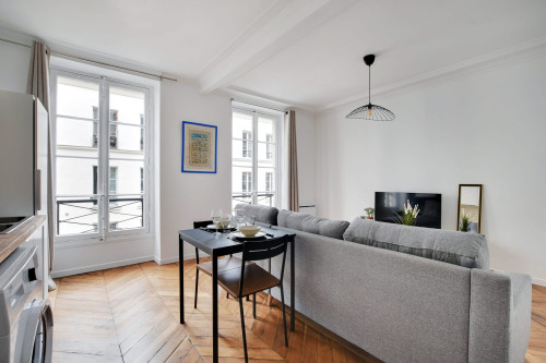 Lovely 1-Bedroom Flat Near Grands Boulevards - Fully Equipped