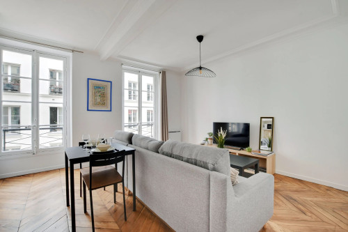 Lovely 1-Bedroom Flat Near Grands Boulevards - Fully Equipped