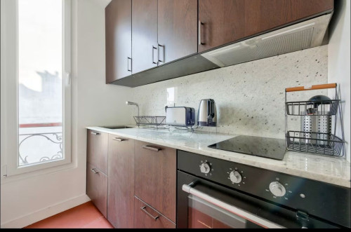 Charming spacious architect-designed apartment near Montmartre