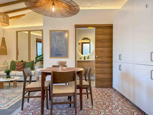 Awesome century-old penthouse, between two castles