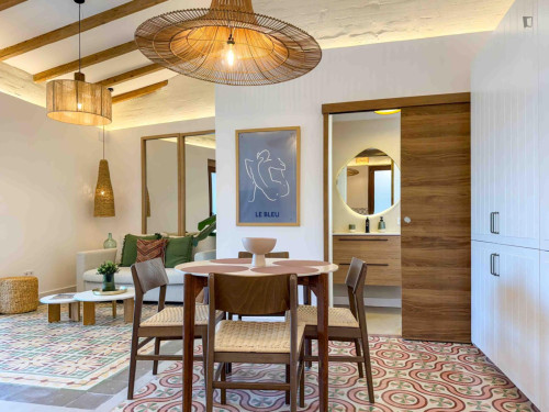 Awesome century-old penthouse, between two castles