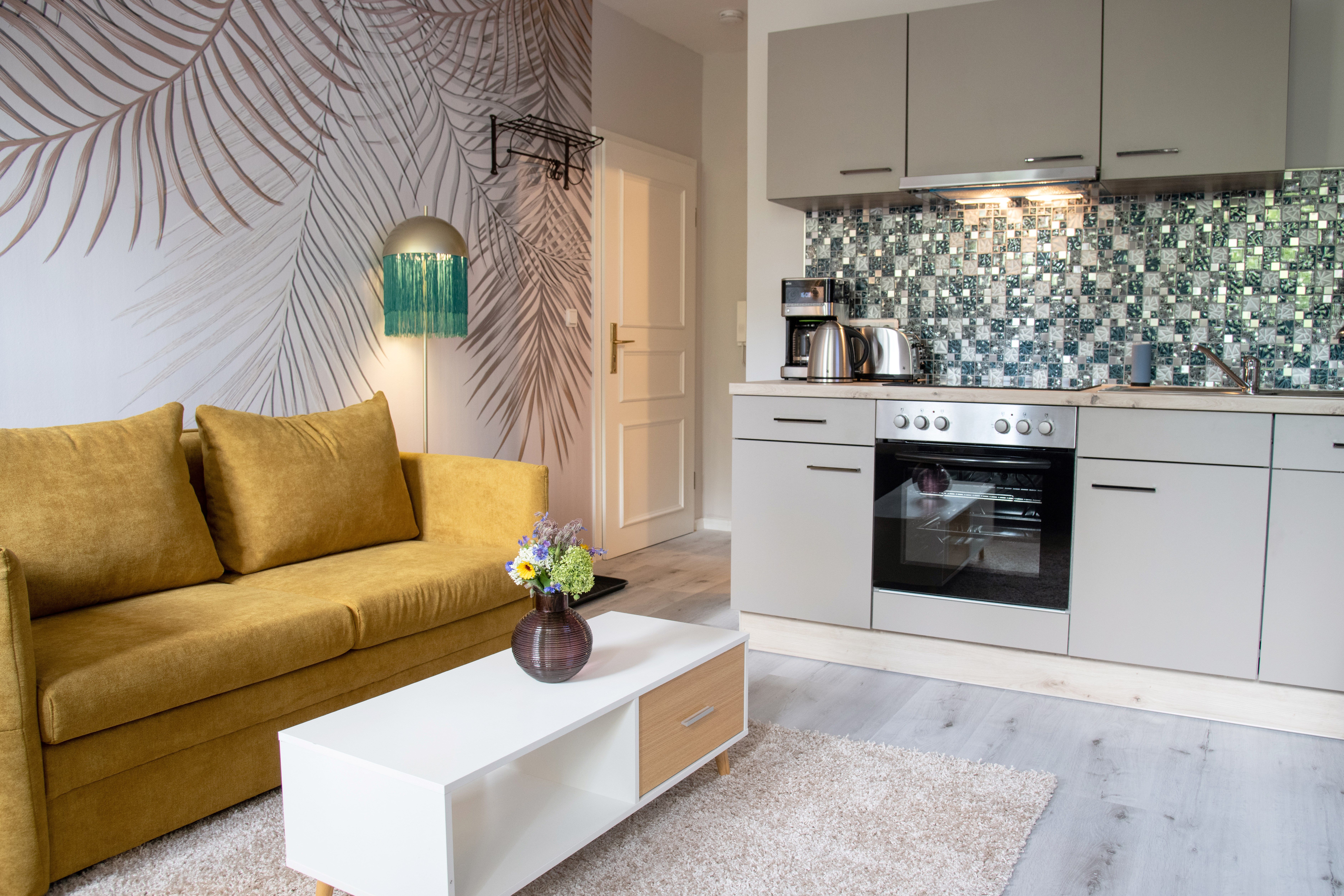 100-2 Modern 1-Room Apartment Near The Train Station - 13