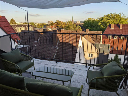 Beautiful, central apartment with a view over Bielefeld rooftops - Gallery - 10