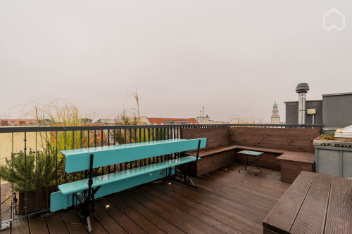 Fashionable studio in the trendy district of Friedrichshain (Berlin) in a central location