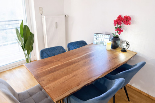 Near Regensburg/Walhalla: Balcony | 3 rooms | kitchen | electric fireplace | Nintendo Switch | parking - Gallery - 13
