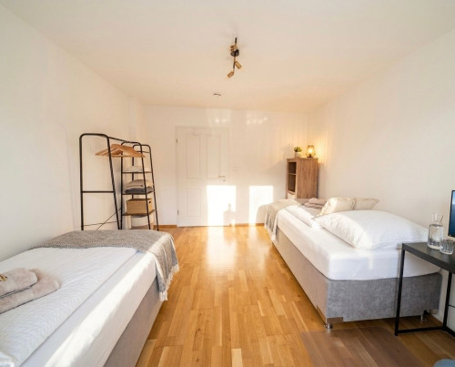 Near Regensburg/Walhalla: Balcony | 3 rooms | kitchen | electric fireplace | Nintendo Switch | parking - Gallery - 15