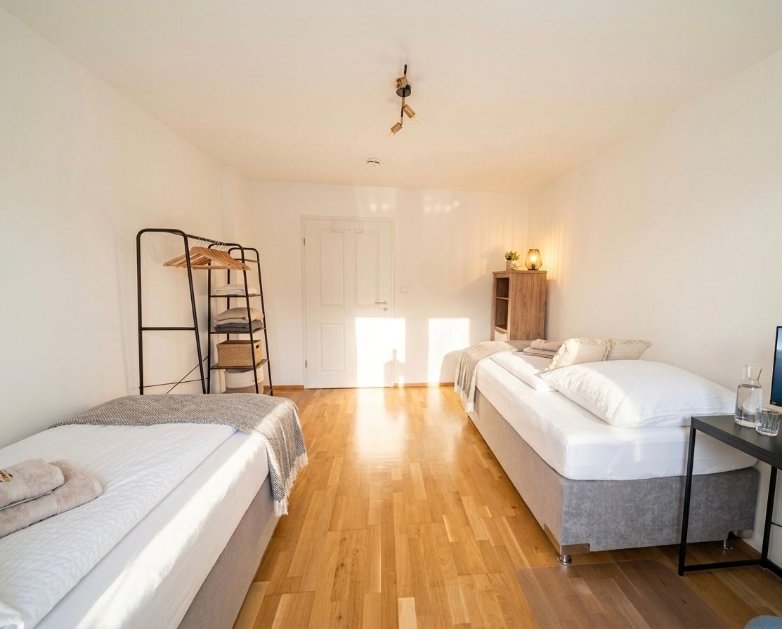 Near Regensburg/Walhalla: Balcony | 3 Rooms | Kitchen | Electric Fireplace | Nintendo Switch | Parki - 7