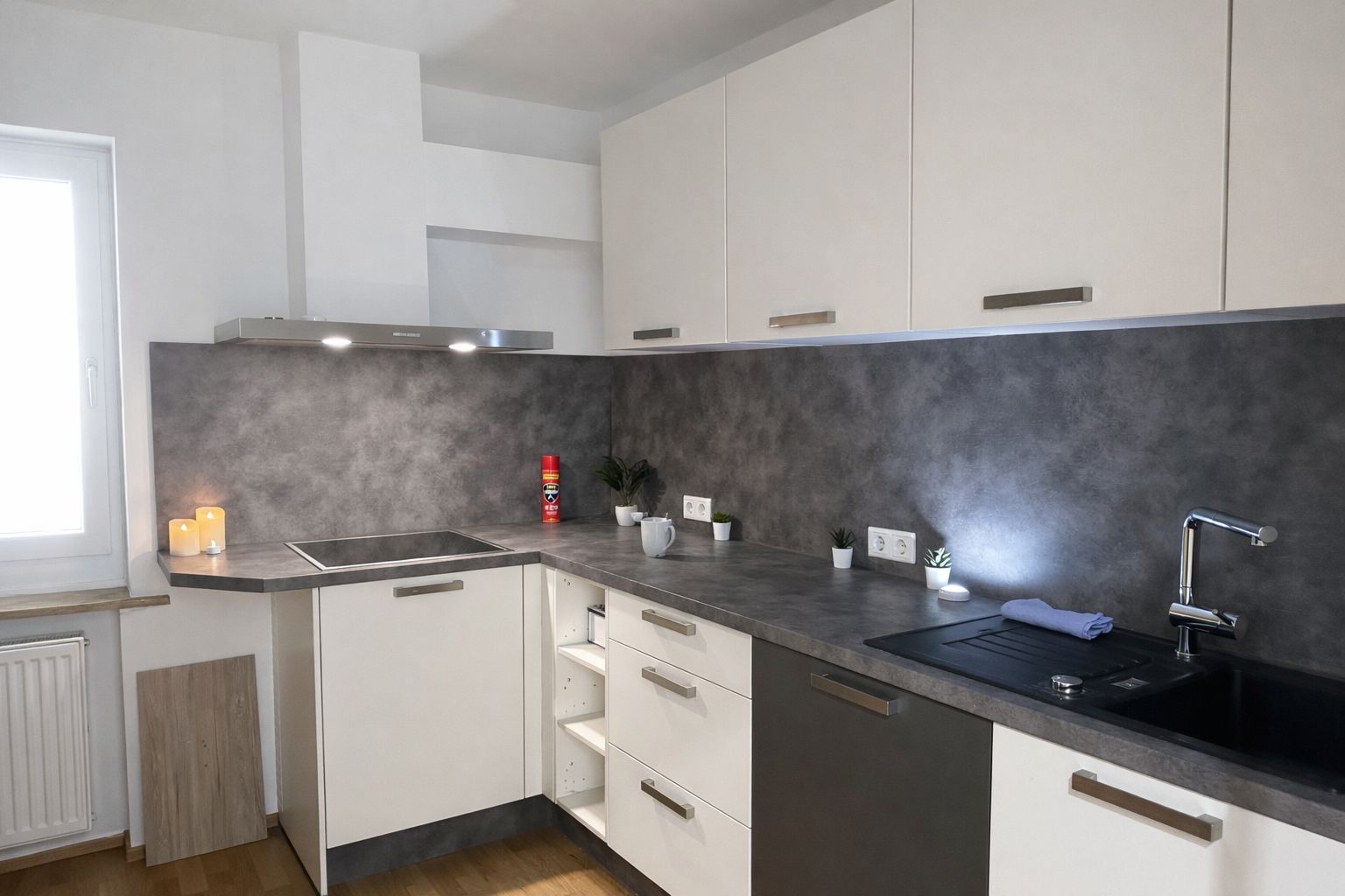 Near Regensburg/Walhalla: Balcony | 3 Rooms | Kitchen | Electric Fireplace | Nintendo Switch | Parki - 6