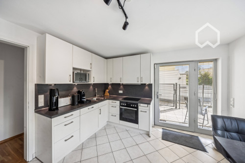 Furnished room in a stylish, fully equipped apartment