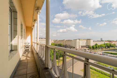 Designer 2 bedrooms with 2 bathrooms maisonette with panoramic view from Frankfurter Tor