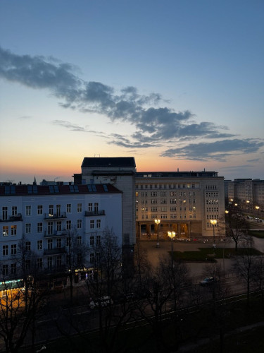 Designer 2 bedrooms with 2 bathrooms maisonette with panoramic view from Frankfurter Tor