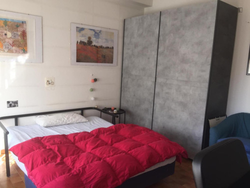 Single Bedroom with Balcony in Bologna