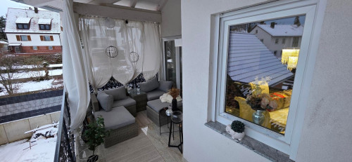 Furnished Luxury 115 m² Apartment – Fireplace & Balcony • 3BR • Parking • Near Nuremberg - Gallery - 40