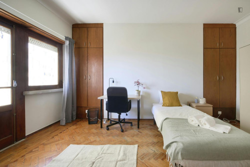 Welcoming single bedroom in Santa Apolónia