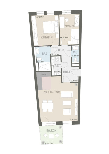 Cozy & Stylish Living in Lüneburg – 3-Room Apartment near City Center, Theater, Salü Spa & Hospital
