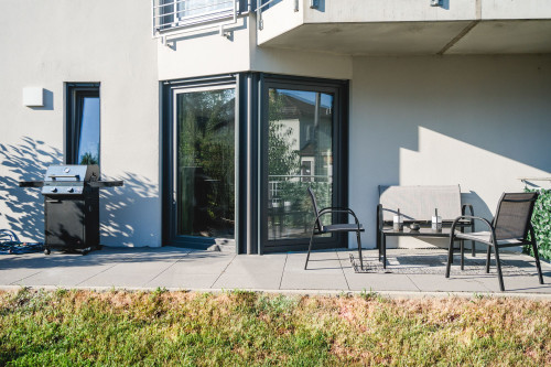 45m² Loft | Terrace | E-parking | 56" Smart TV | Coffee | Barrier-free