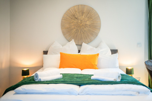 45m² Loft | Terrace | E-parking | 56" Smart TV | Coffee | Barrier-free