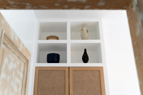 Bright double bedroom in Amandus - Atheneum