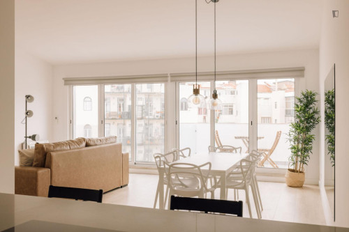 Exclusive 2-bedroom apartment Campo Martires da Patria, with outdoor area