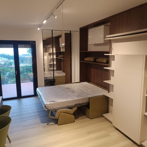 Studio, with outdoor area