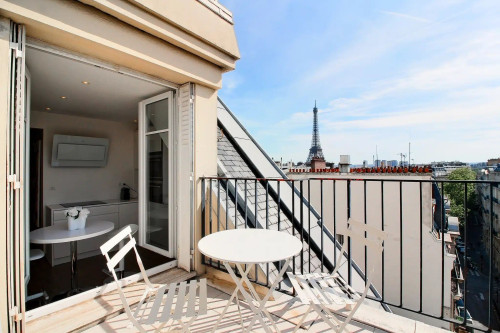 Rental Furnished flat - 3 rooms - 100 m² - Elysées - Madeleine - 75116 Paris