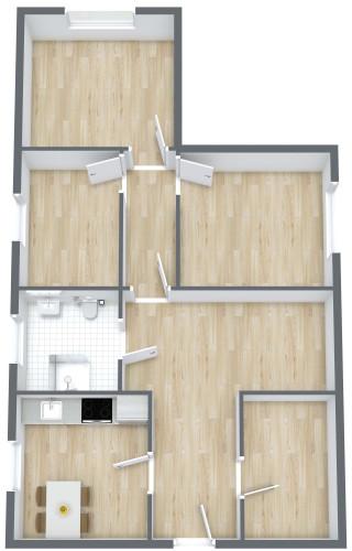 Zimmer in der Gubener Straße