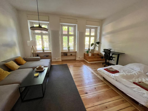 Stylish old building apartment in the heart of Graefekiez
