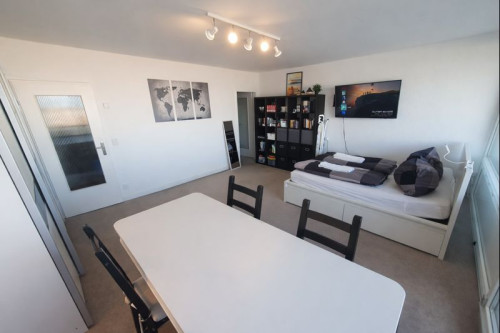 Central one-room apartment with amazing view