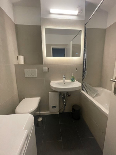 Central one-room apartment with amazing view