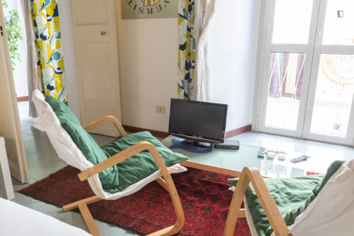 Excellent 1-bedroom apartment in the centre of Rome