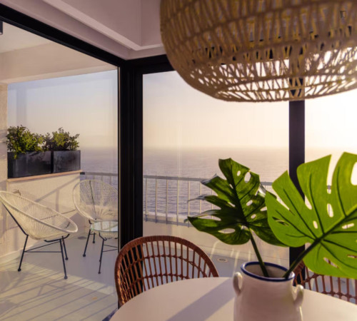 Outstanding Studio with a balcony close to California Beach