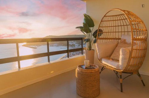 Breathtaking Studio with a panoramic view balcony in Sesimbra - Gallery - 10