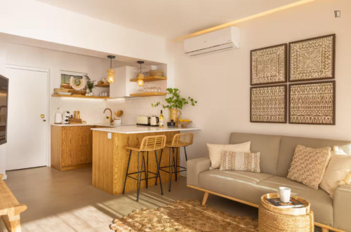 Breathtaking Studio with a panoramic view balcony in Sesimbra