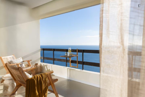 Breathtaking Studio with a panoramic view balcony in Sesimbra - Gallery - 6