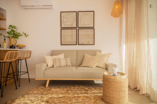 Breathtaking Studio with a panoramic view balcony in Sesimbra