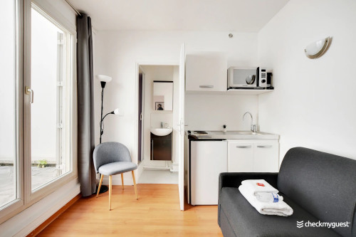 Cosy Studio 2P / Parc Georges Brassens