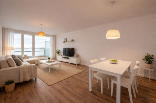 Modern 3.5-Room Apartment with Balcony in Offenbach City Center