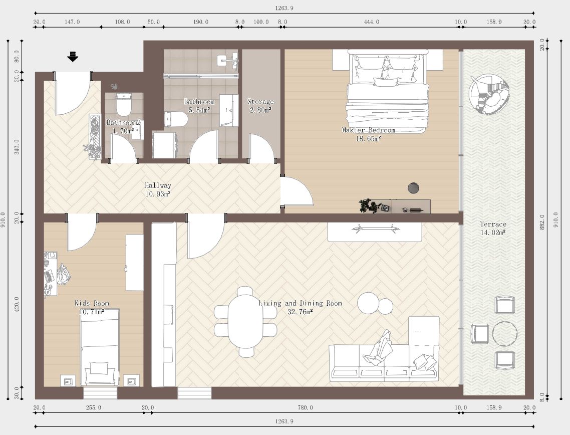Modern 3.5-Room Apartment With Balcony In Offenbach City Center - Modern 3.5-Room Apartment with Balcony in Offenbach City Center - Gallery - 8