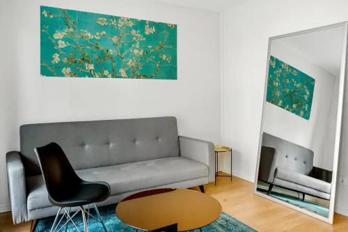 Furnished Studio with Balcony in Adlershof