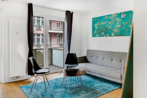 Furnished Studio with Balcony in Adlershof