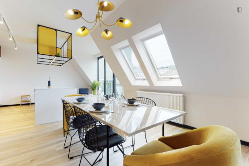 Cosy ensuite single bedroom near Schuman metro - Gallery - 6