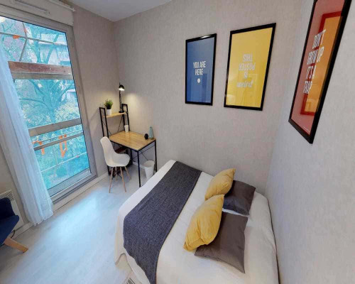 Chambre dans le Rue du Bourbonnais
