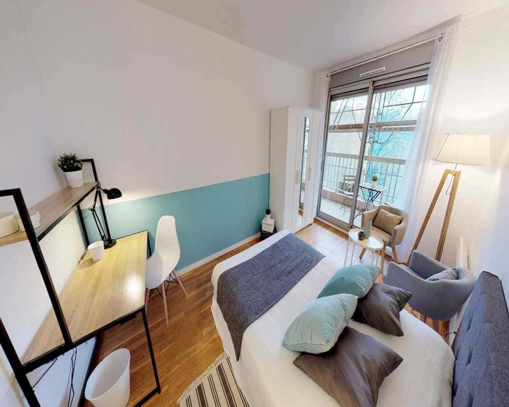  5 Bedrooms - 1 Bathroom ( 2 )  -  Chambre dans le Rue du Bourbonnais  - Gallery -  9