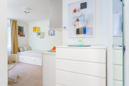 Bright little studio near Kačerov metro station  - Gallery -  5