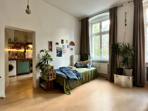 Cozy & furnished studio in the heart of Neukölln