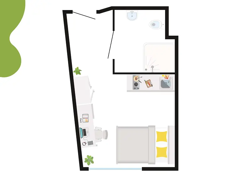  Large Studio  -  Element Bermondsey  - Gallery -  3