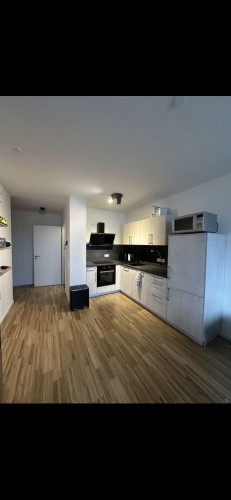 Furnished new-build apartment (2024, approx. 50 m²) with fiber-optic internet – high-end features – sublet