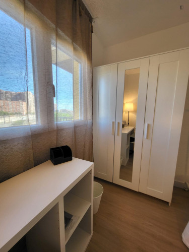Pleasant single bedroom near Alacant train station