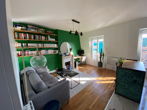 Charming and Bright Parisian Apartment